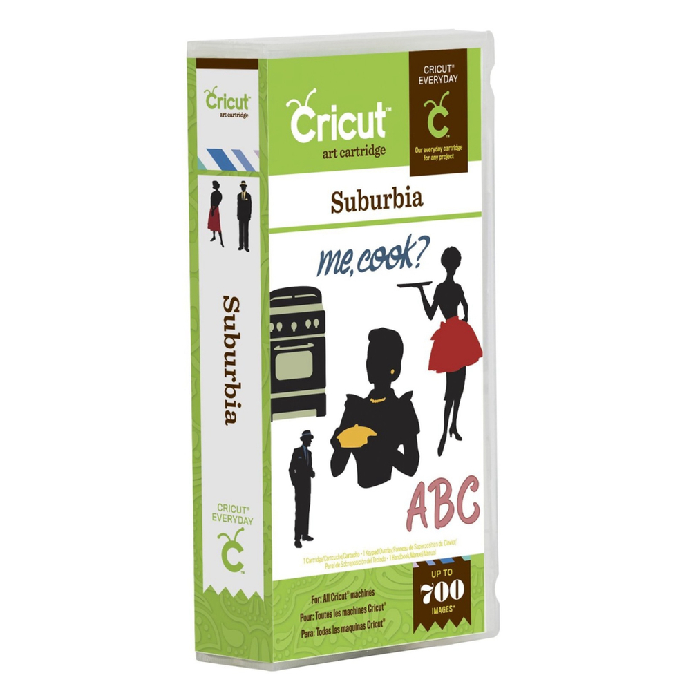 New Cricut Everyday Cartridge, Suburbia